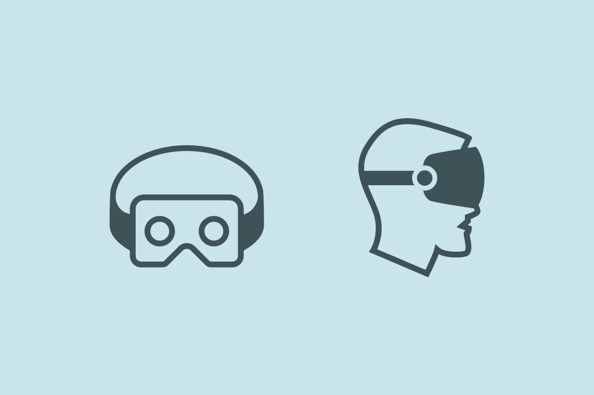 15 VR & 3D Icons