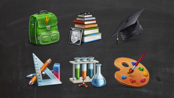 Academic Icon Set