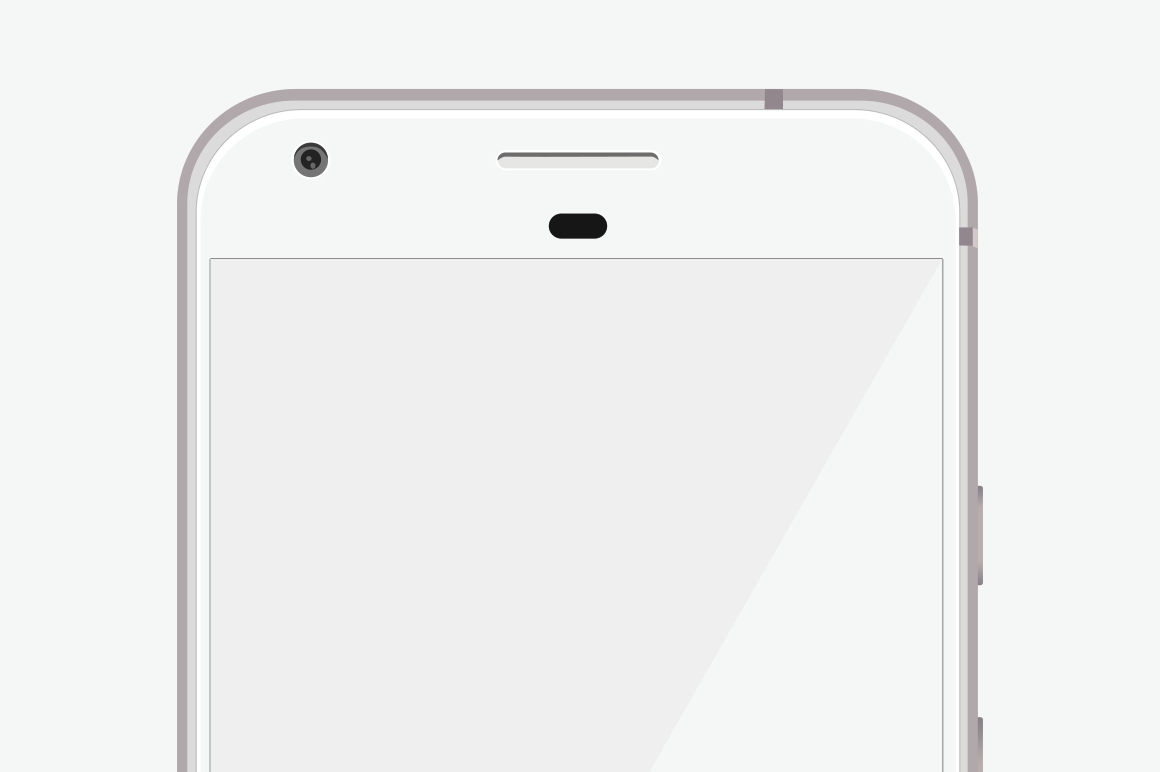 Google Pixel Phone Mockup