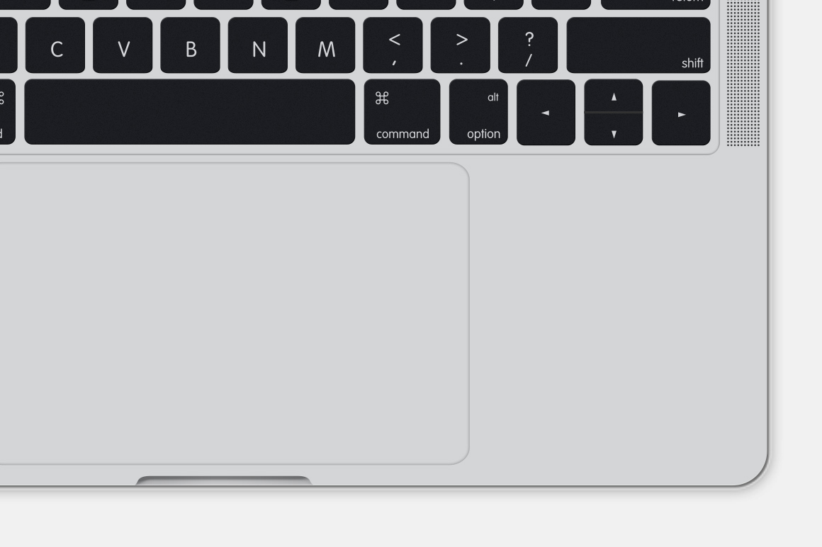 MacBook Pro Touch Bar Mockup