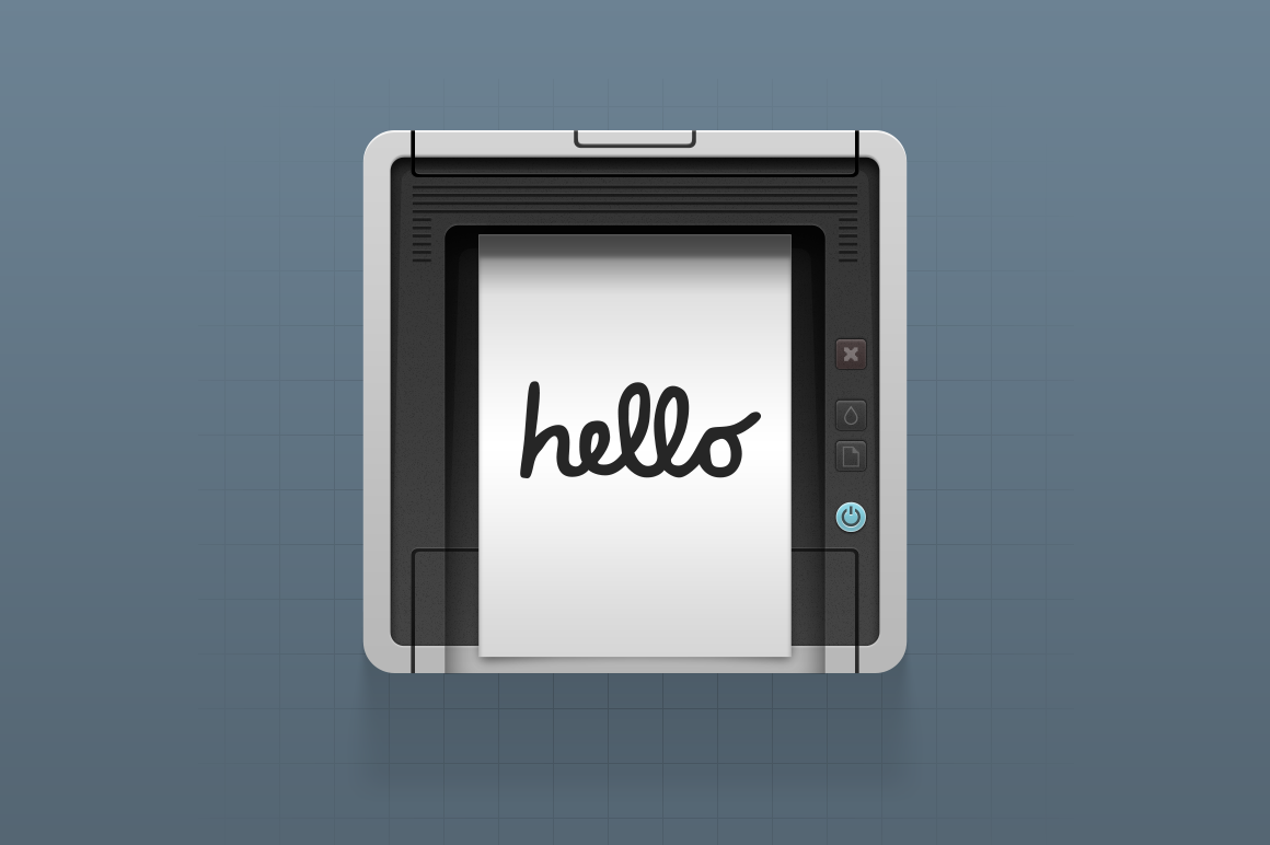 iPrint Icon PSD