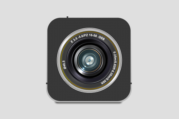 Retro Camera Icon